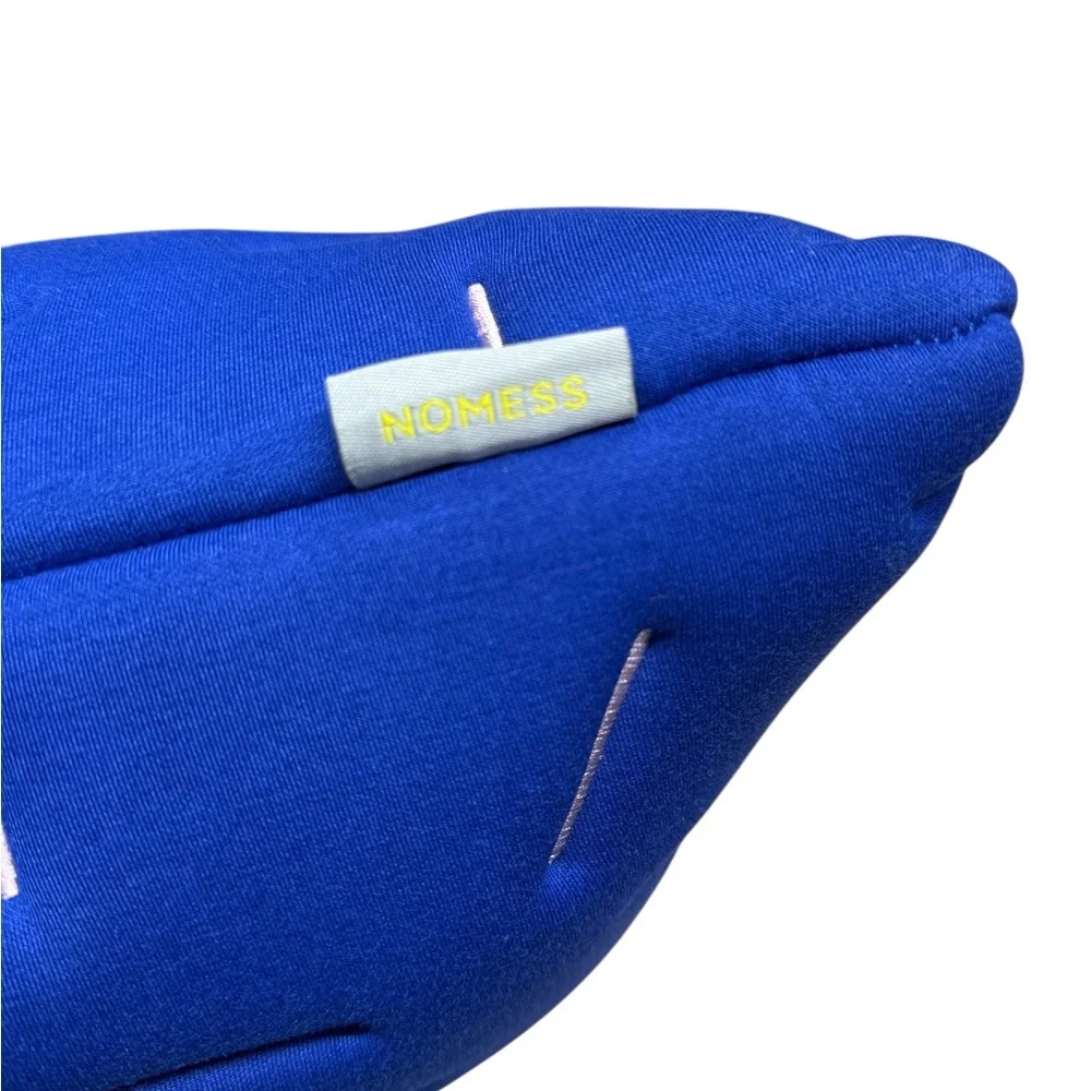 NOMESS Copenhagen Splash Memory Cushion Square Throw Accent Pillow Blue